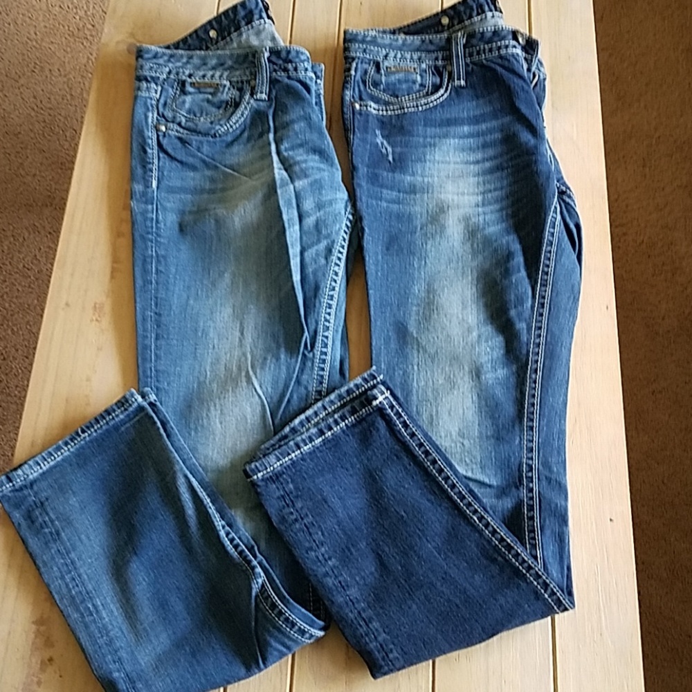 Rerock for express jeans- both jeans for deal